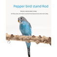 thumbnail image 4 of Parrot Bird Stand Solid Wood Zanthoxylum Wood Shelf Playground Platform Hand Bird Stand Bird Supplies, 4 of 7