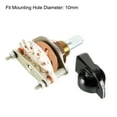 thumbnail image 3 of 1P7T 1Pole 7Throw Single Deck Band Channel Rotary Switch Selector with Knob, 3 of 4