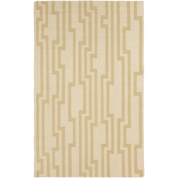 Mark&Day Wool Rugs, 4x6 Maplesville Modern Brown/Tan Area Rug, Beige Brown Carpet for Living Room, Bedroom or Kitchen (3'6" x 5'6")
