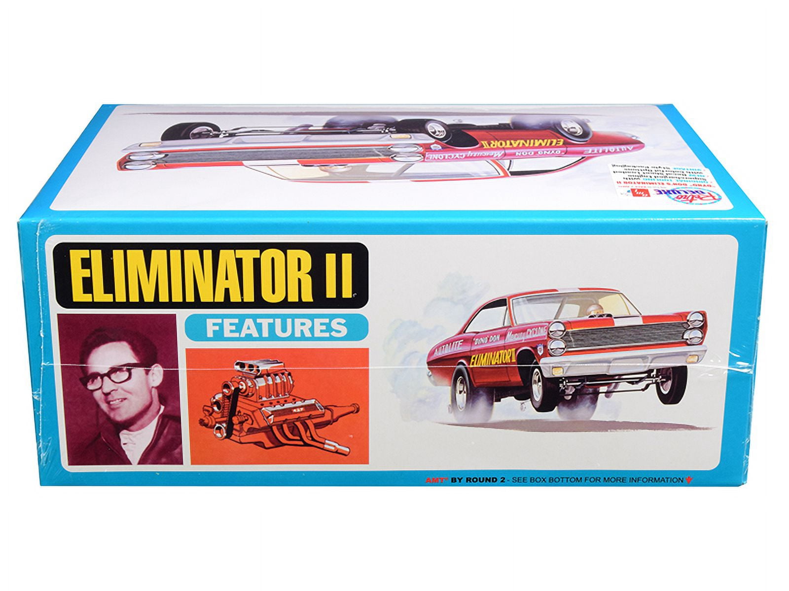 AMT 1151 1/25 1967 Dyno Don Mercury Cyclone Eliminator Ii Model Kit
