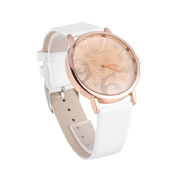 OFFIGAM Watches for Women Round White Dial 1Pack