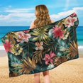 thumbnail image 6 of XYZCANDO Flowers Pattern Breathable Car Seat Cover, Non Slip Sweatproof Lightweight Seat Towel Cover for SUV Trucks Van, 6 of 10