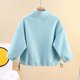 thumbnail image 3 of Abrigo De Invierno Para Niños Pequeños Niños Prendas De Abrigo Chaquetas Ropa Para Niños Chaqueta De Lana Suéter De Lana De Otoño Ropa De Terciopelo De Doble Cara Azul Claro Odeerbi LM103-7849, 3 of 3