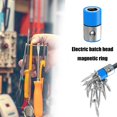 thumbnail image 4 of Soporte para puntas de destornillador de anillo magnético Magnetizador anticorrosión (azul), 4 of 5