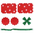 thumbnail image 3 of CIMAXIC christmas 1Pc Christmas Gift Pouch Candy Snacks Packaging Box Creative Party Photo Props,5.91"X5.91"X5.91", 3 of 5