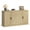 Oak Beige, variant on 58'' Kitchen Sideboard Buffet Cabinet, 4-Doors 2-Drawers Fluted Storage Cabinet with Adjustable Shelves, Washed Gray