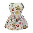 thumbnail image 2 of PEONAVET Easter Dog Dress, Summer Bunny Carrot Easter Eggs Pattern Pet Clothes for Dog Catss, Easter Holiday Pet Outfit for for Small Medium Dogs Catss, 2 of 6
