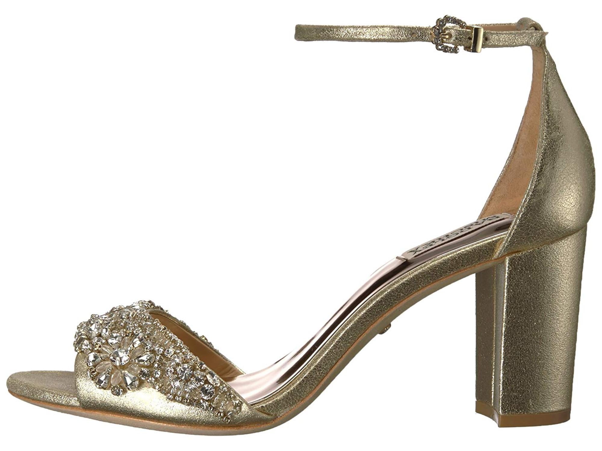 badgley mischka women's hines heeled sandal