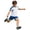 White, variant on Shadoumai Boys Summer Outfits Size 8-10 Round Neck Letter Print Short Sleeve T Shirt Tops Casual Shorts 2pcs Clothing Set Kids 2 Piece Summer Outfits Girls