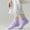 c01Purple, variant on Womens Thin Mesh Short Socks Odor Breathable Sweat-Absorbing Low-Cut Comfortable Crew Sock for Home Travel Work and Sport Blue Free Size
