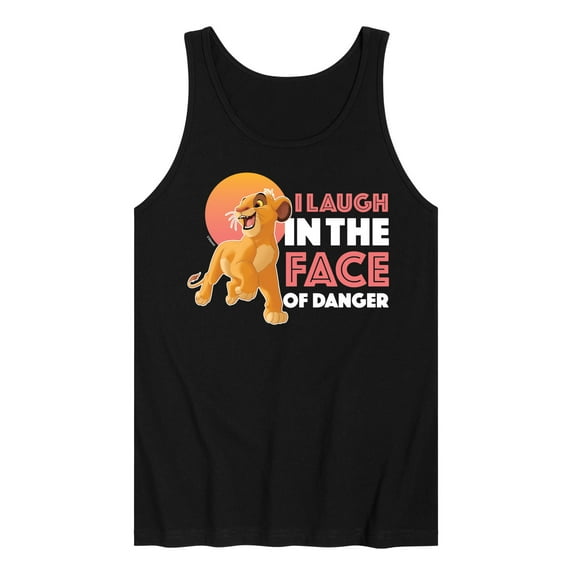 The Lion King - Simba - I Laugh in the Face of Danger - Men's Jersey Tank Top