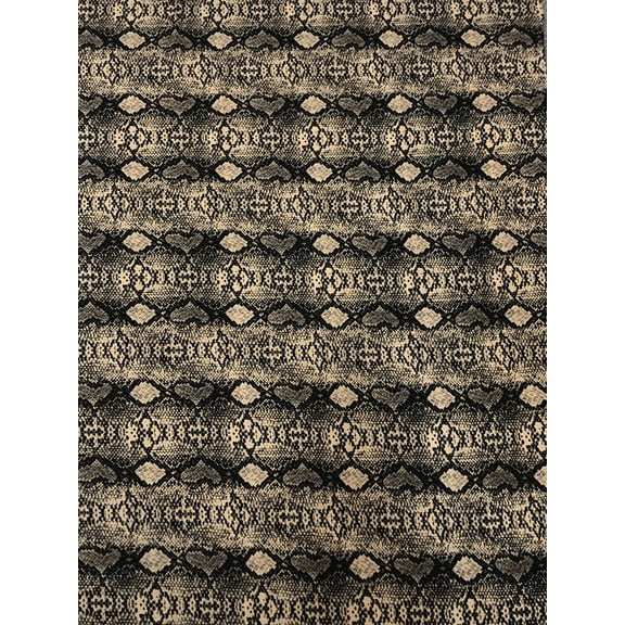 Animal Print 2 Way Stretch on Polyester Spandex Fabric by the Yard