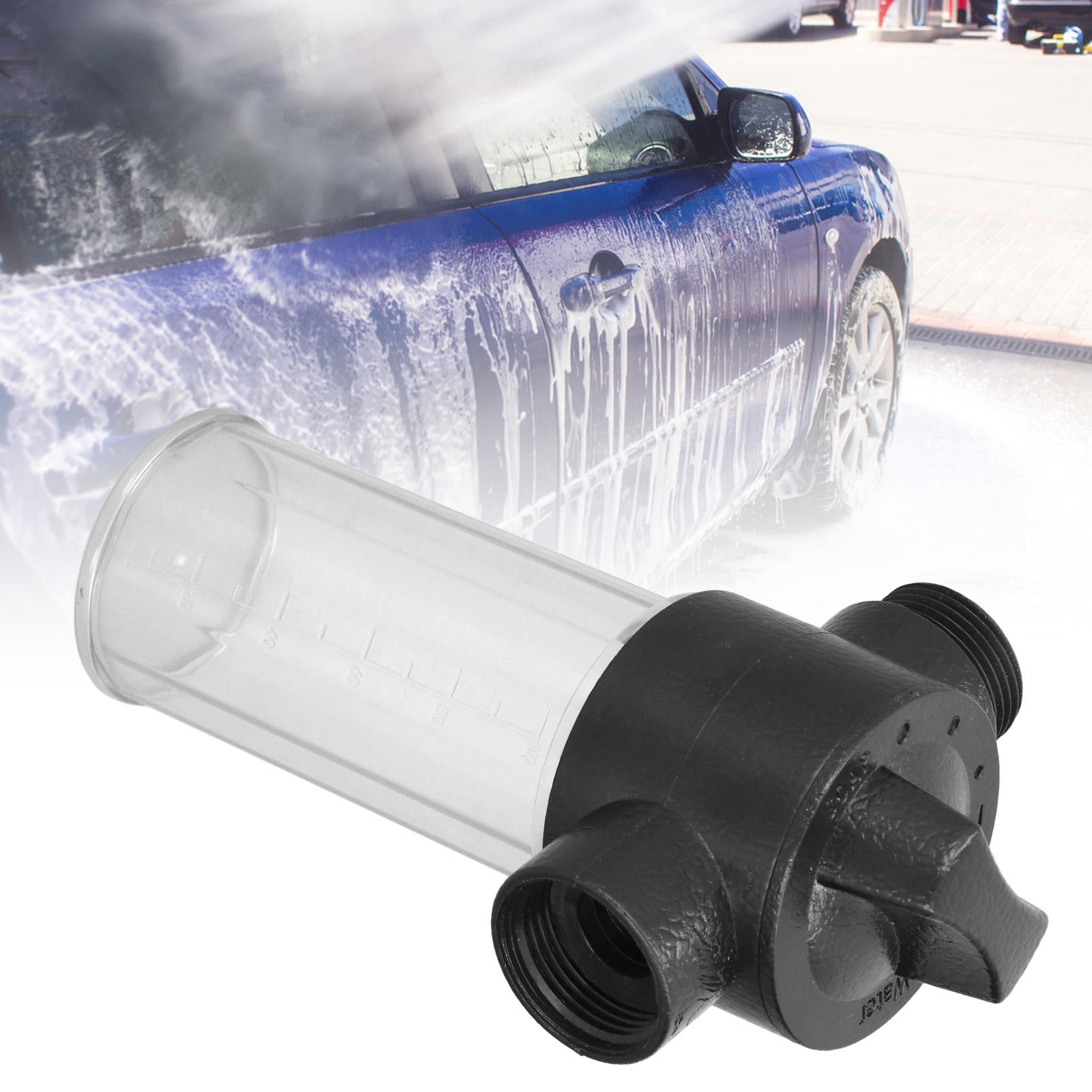 Yajisi 100ML Water Gun Foam Bottle – Switch Between Clean Water & Foam, Leak‑Proof Fit, Easy Clean, High‑Efficiency Car & Household Wash