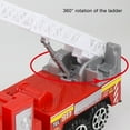 thumbnail image 5 of KEINXS red Large inertial fire truck children‘s toy fire rescue vehicle model Christmas for boys 3-6 years gift, 5 of 19