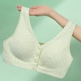 Bras for Women, Women's Solid Color Spring And Summer Chest Open Button
