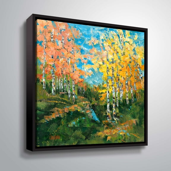 ArtWallChanging Seasons, Gallery Wrapped Floater-framed Canvas by Anne Waters