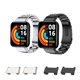thumbnail image 3 of 1 par de adaptadores de correa de reloj, accesorio de enlace de pulsera para Watch 2/Watch Lite 2, plateado, 3 of 5