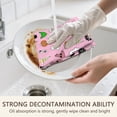 thumbnail image 7 of 6 Pcs Funny Kitchen Towels,Pink Halloween Elements Pattern Microfiber Dish Towels,Kitchen Tea Towels,Kitchen Towel Set (18" X 26"), 7 of 7