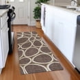 thumbnail image 3 of Dalyn Rugs Premium Machine Washable Mayfield AMF1041 Brown 2'3" x 7'6" Runner Rug, 3 of 6