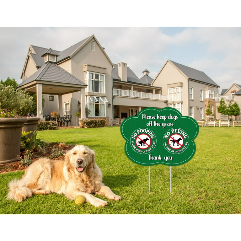 How Do I Keep Dogs From Peeing On My Lawn