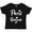 AB-Black, variant on Inktastic Paris Bonjour with Hearts in White Text Boys or Girls Toddler T-Shirt