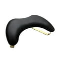 thumbnail image 4 of Reposabrazos para uñas, almohada para manicura, soporte profesional para reposamanos con patas de metal en forma de U, cojín para manicura de uñas Negro, 4 of 8
