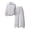 Z09 Light Gray, variant on Kogui Girls Teen Clothing Long Sleeve Hoodie Pants Set Light Gray Solid Color 2 Piece Soft Comfortable Outfit Spring Fall Size 16