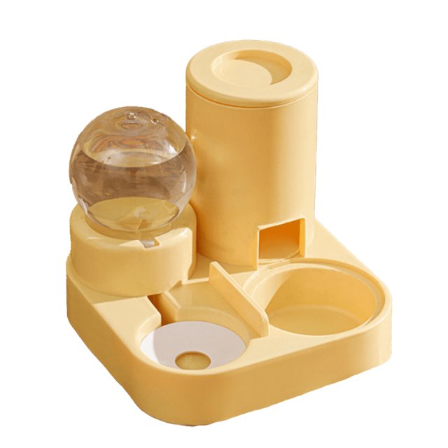 EIGTHTAIL Distributeur Automatique d'Eau pour Chat Distributeur d'Eau Innovant pour Animaux Blanc