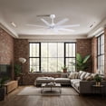 thumbnail image 6 of Matthews Fan Company An-64 Ariella 64" 8 Blade Indoor / Outdoor Ceiling Fan - Textured, 6 of 7