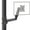 Black, variant on CondoMounts Monitor Pole Mount | Strap to any post - White