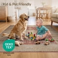 thumbnail image 4 of ODIKA 5'x7' Ultra-Soft Area Rug, Geometric Contemporary Abstract Distressed Vintage Assorted None Washable, Bare feet friendly, Silk-Touch for Bedroom Home office, 4 of 7