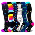 thumbnail image 1 of Calcetines de compresión tubo transpirable Calcetines de compresión para hombres y mujeres Calcetines deportivos al aire libre Calcetines de compresión, 1 of 6
