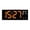 Orange, variant on Voice Control Digital Alarm Clock Temperature Dual Alarm Snooze Desktop Table Clock Night Mode 12/24H LED Clock Watch Desk