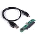 thumbnail image 4 of Nuevo convertidor de adaptador de disco duro USB 2.0 a SATA 7 + 15 pines de 2,5 \", 4 of 8