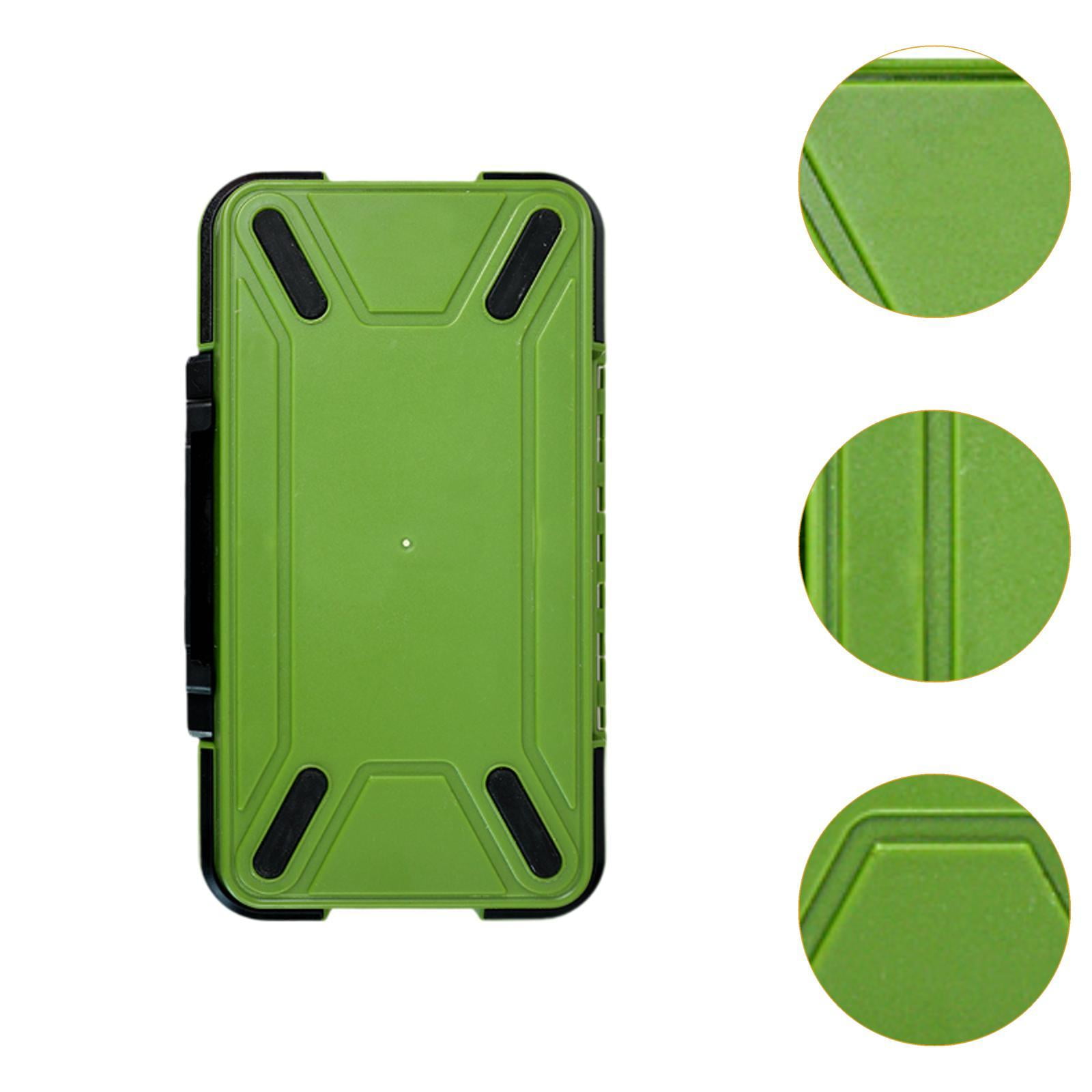 SunniMix Tackle Box Portable Versatile Equipment Waterproof Storage Case