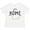 AA-White, variant on Inktastic It's Home- State of Iowa Outline Distressed Text Boys or Girls Toddler T-Shirt