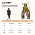 thumbnail image 4 of Lsque Fishing Gnome Fisherman Print Women's Pajama Pants, Lounge Pant - Comfortable Home Wear,Elastic Waistband, Stylish Design-Large, 4 of 9