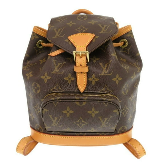 Pre-Owned Louis Vuitton Mini Montsouris Monogram M51137 Brown Backpack Daypack LV... (Good)