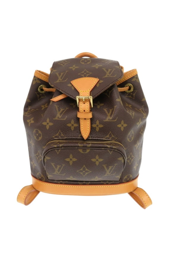 Pre-Owned Louis Vuitton Mini Montsouris Monogram M51137 Brown Backpack Daypack LV... (Good)