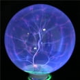 thumbnail image 4 of Matsuzay Globo de cristal relámpago de 6/8 pulgadas, esfera electrostática sensible a la luz azul, juguete de escritorio, luces nocturnas, decoración Iluminación y accesorios 6 pulgadas Matsuzay HA024415-01, 4 of 6