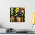 thumbnail image 6 of Elephant in Motion - Canvas, 6 of 25