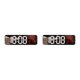 thumbnail image 2 of Reloj digital LED grande Bewildely Temporizador de temperatura 15 color Negro+Blanco+Rojo 2Conjunto, 2 of 6