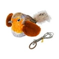 thumbnail image 5 of Chirping Bird Cat Toy - Interactive Flapping Wings Plush Bird Toy Battery Operated Stimulate Animal Kitten Toy, 5 of 8