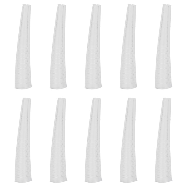 10pcs Tweezers Protective Covers AntiDust NonSlip Eyelashes Grafting Tweezer Tip Cover