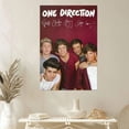 thumbnail image 2 of One Di.rec.tion Poster Print Maroon Harry Styles Zayn Malik Niall Horan Louis Liam Size 24''x36'' - Kiloa, 2 of 5