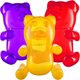 thumbnail image 1 of Juguete inflable de piscina con forma de ositos de goma de 24 pulgadas, paquete de 3 para niños, 1 of 7