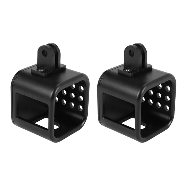 2X Caja de Carcasa Protectora de Aleacion de Aluminio para GoPro Hero 4/5 Sesion Go Pro Camara de Accion Deportiva Accesorios Negro
