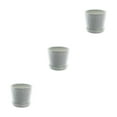 thumbnail image 3 of kurtrusly Modern Decorative Flower Pots Easy To Maintain Various Colors And Sizes light gray S pot+S tray 3Set, 3 of 6