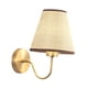 thumbnail image 2 of Aplique de pared moderno de 2 piezas con pantalla E27 para comedor o interior negro y beige, 2 of 9