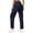 A1/Dark Blue, variant on Cargo Pants for Women Wide Leg High Waisted Stretch Jeans Cool Silk Cotton Drawstring with Pockets Straight Casual Baggy Y2K Jean Quick-Dry Work Pants Black 3XL
